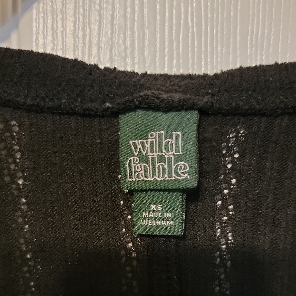 Black Long Sleeve Women's Top - Picture 5 of 7